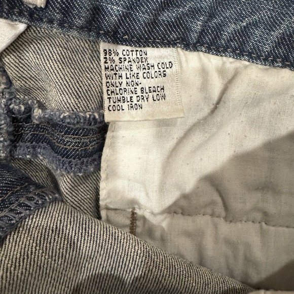 Talbots Medium Wash Denim Jean Skirt Women Size 14 Classic Stretch Preppy - Picture 5 of 5